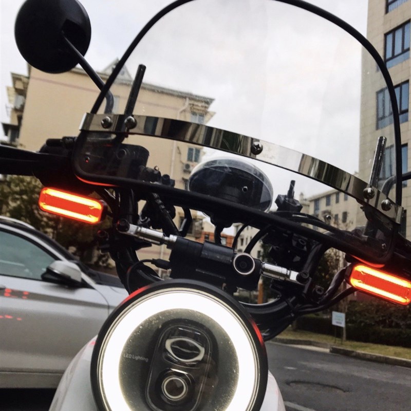 小牛U1C/UQI/U+/U1/US/U+B改装仪表挡风板专用支架导流罩直上改装