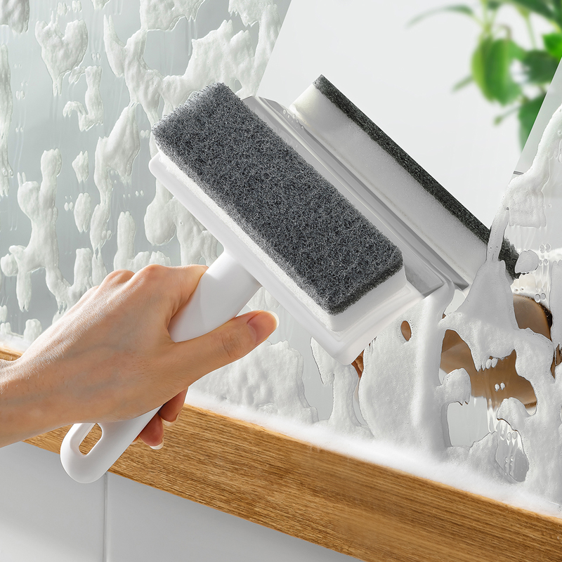 擦玻璃神器家用搽镜面刮板浴室镜子刮水器双面窗户墙面瓷砖清洁刷
