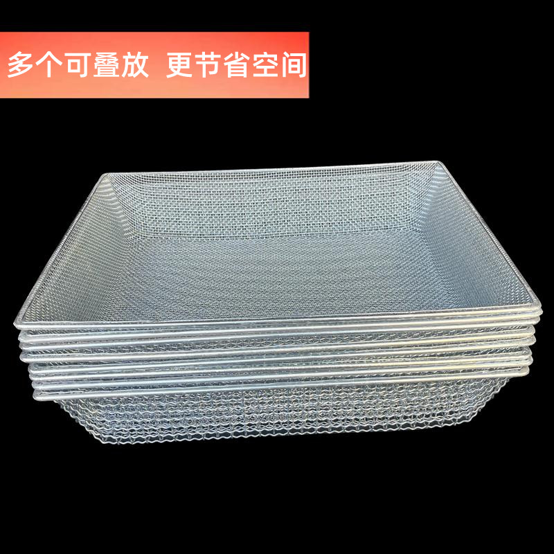 方形筛子家用不锈钢方形筛网加粗不锈钢304铁丝大筛子沙石过滤筛