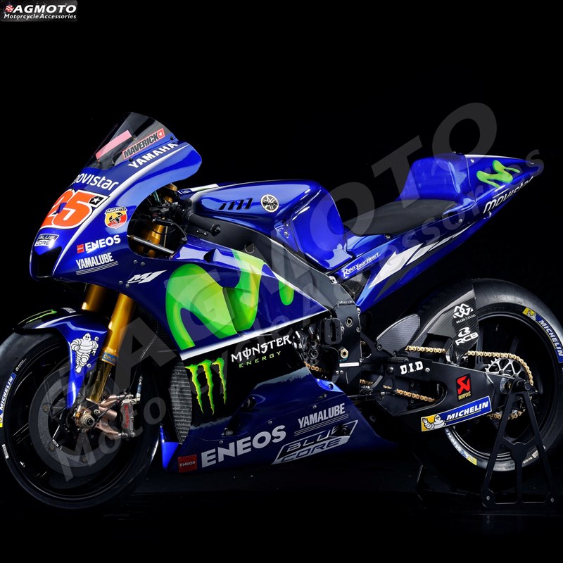 机车贴纸 山叶YAMAHA R1 R25 R3 R6 M1赛道赛事版画 画防水贴纸