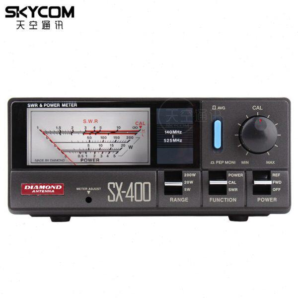 钻石 SX-400 驻波表功率计 UV双段 SWR功率表