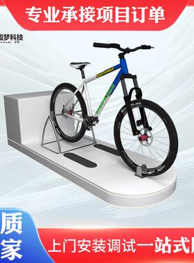 交通安全科普馆|VR自行车模拟器设备VR动感单车VR骑行游戏设备