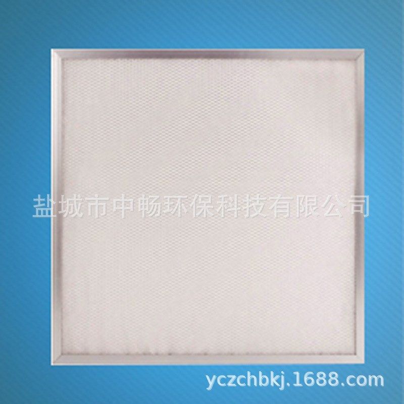 可定涂装线喷涂设备无尘车间初效平板滤网铝框粗效空气过滤器