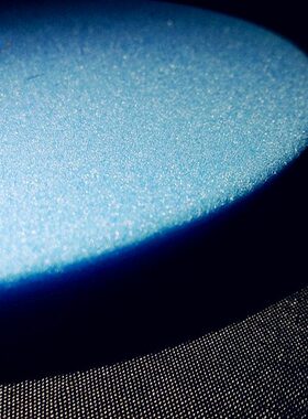 汽车美容5寸还原盘镜面棉细抛加硬背板偏心机RO GA DA专用盘