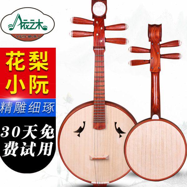 花梨木小阮非洲花梨木小阮非洲紫檀木小阮苏州民族小阮乐器送配件
