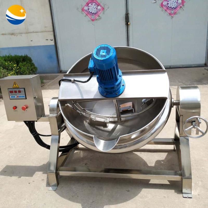 电加热刮底刮壁搅拌陷料煮锅恒温膏方熬制机工业中药膏熬制设备