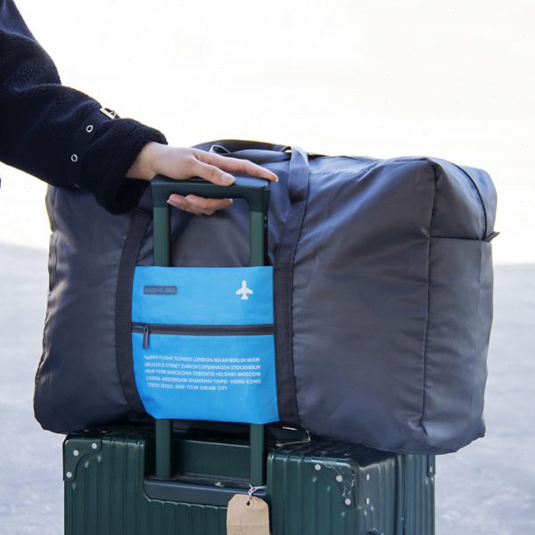 可折叠旅行包手提行李袋女大容量登机包短途出差袋男防水套拉杆箱