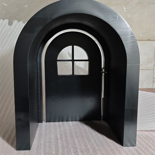 双弹簧双向开关实木喵星人汪星人门猫洞门猫咪宠物进出通道门定制