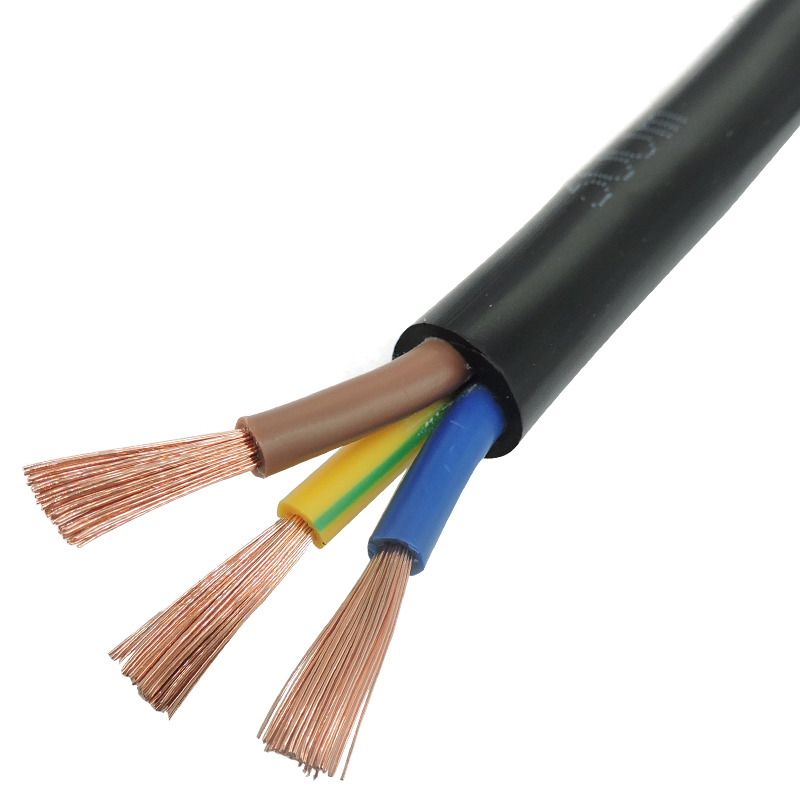 电缆线 国标户外RVV2 3 4芯1.5 2.5 4 6平方护套充电源线纯铜防水