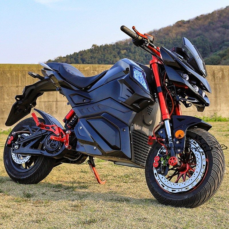 战狼极克改装M3M6Z6M5猴子小怪改装电摩透镜氙气灯双光天使眼大灯