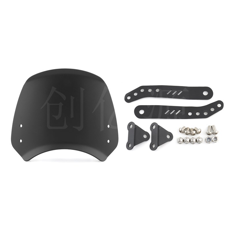 通用摩托车灯罩挡风适用凯旋攀爬者T120贝纳利502C黄龙幼狮导流罩