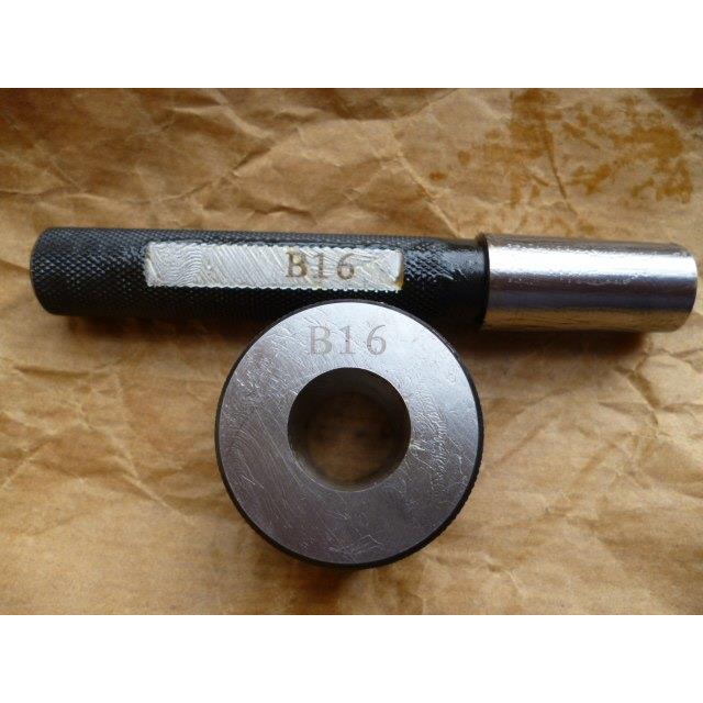 B16钻夹头塞规B12莫氏短圆锥度环规B18/B22/B24锥柄量规/贾格量规图片