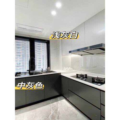 三亚 海棠湾 橱柜定做石英石台面厨柜厨房瓷砖大理石材家用灶台柜