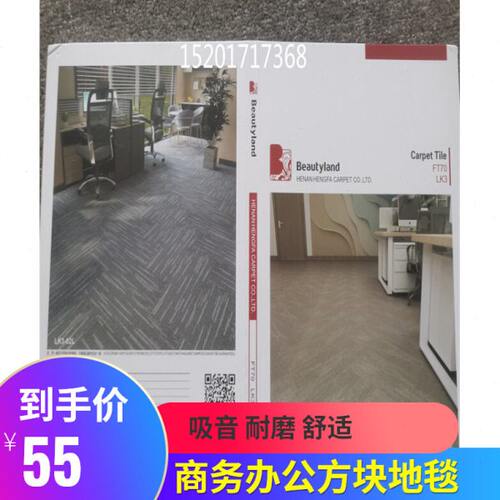 办公室地毯拼接方块卧室全铺客厅房间加厚水泥地面酒店会议室商用