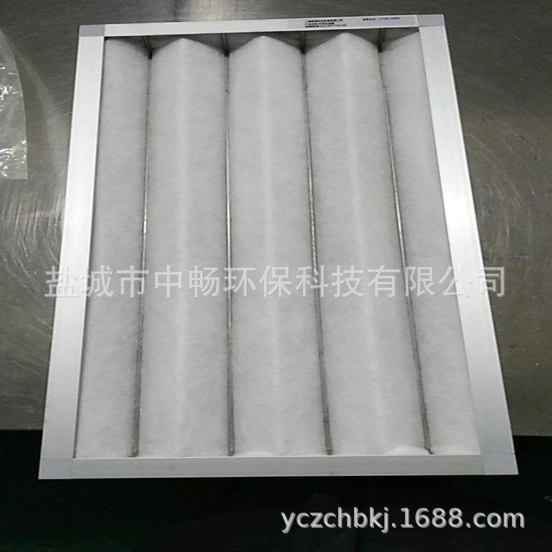 可定涂装线喷涂设备无尘车间初效平板滤网铝框粗效空气过滤器
