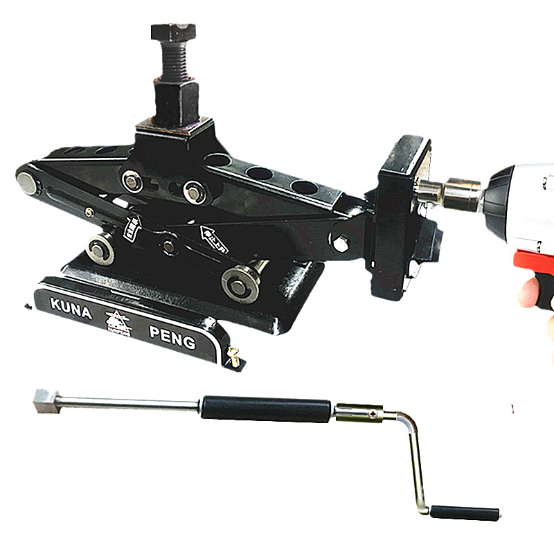 电动12V车用千斤顶卧式多功能车载省力换胎起重工具3吨千金顶小车