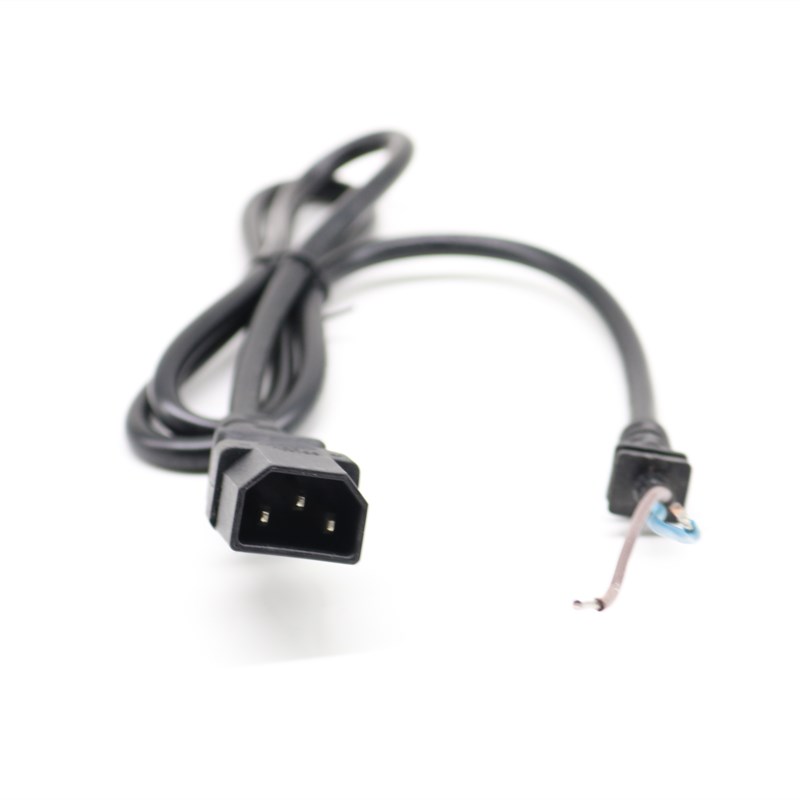 小刀新国标电动电瓶车充电器1平方电源线爱玛插头输出转换连接线