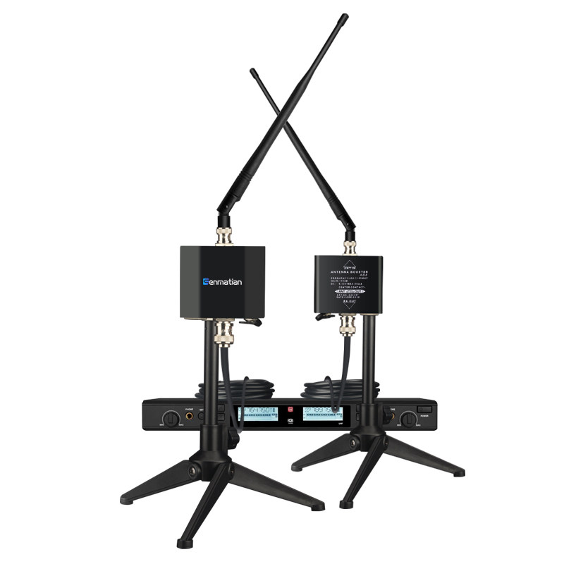 无线话筒信号放大器麦克风校园广播演出接收增强器天线舞台会议