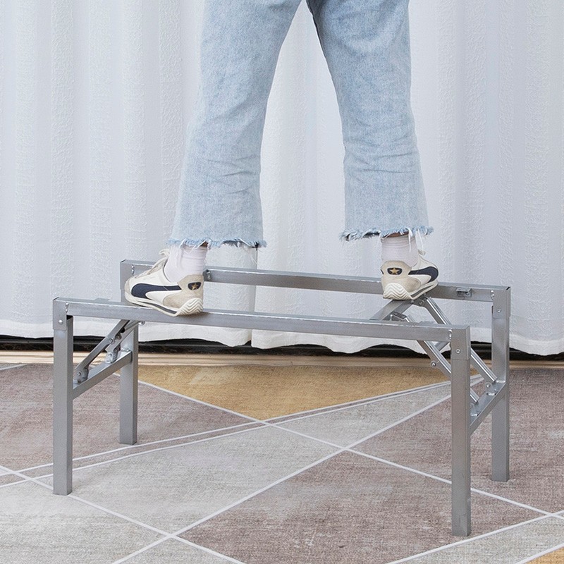 桌子腿长方形 铁艺桌子腿桌架 办公桌金属烤漆铁架子餐桌茶几桌架