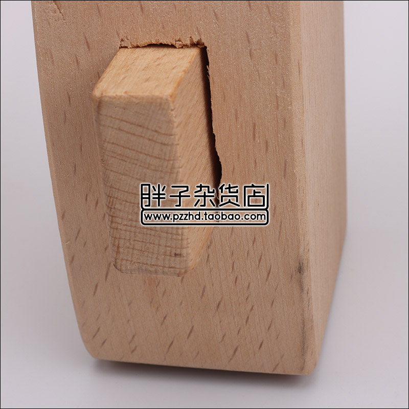 美科榉木锤子实木硬木槌手工DIY木榔头小木槌木工工具手工迷你锤