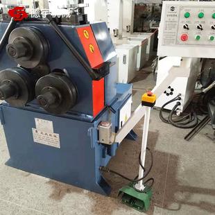 滚圆机三筒立式滚圆机三轴不锈钢猪圈围栏卷圆机金属设备厂家