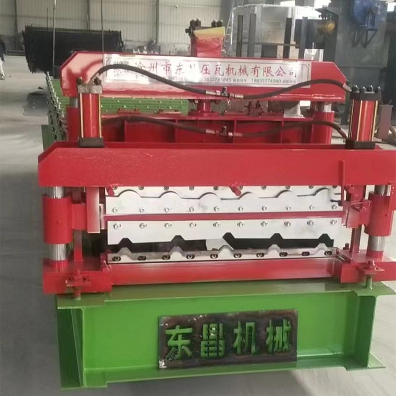 全自动设备彩钢板铝板纳米版板材双层树脂瓦800放树脂瓦设备