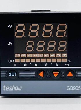 teshow台松GB05-520数显温控器 EM105/405/705/905智能PID温控表