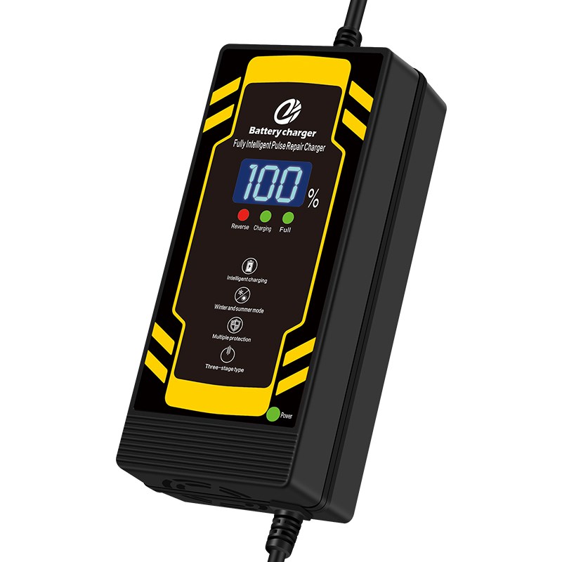 36V电动车电瓶数显充电器铅酸36伏12AH45AH50AH20A安电池智能快充