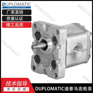 意大利DUPLOMATIC迪普马齿轮泵1P-1.6/2/2.5/4.2/5/6.7/75R/11N
