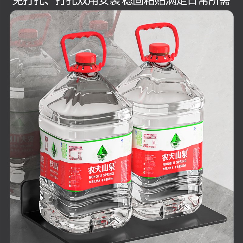 免打孔wifi机顶盒支架收纳盒托架壁挂监控器墙上放路由器置物架子