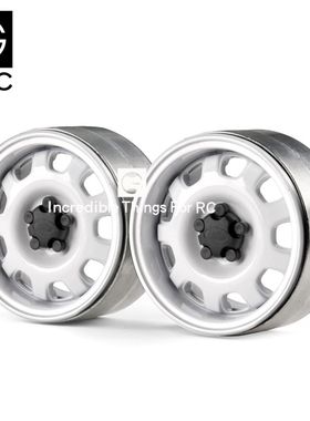1.9寸金属轮毂G10 新卫士 1/10仿真攀爬车夹胎轮毂 SCX10 TRX4
