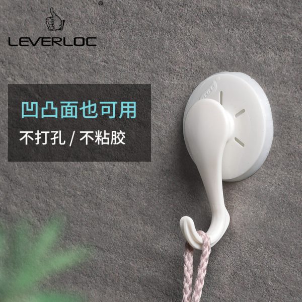 无痕免孔免打钉真空吸盘挂钩家用浴室卫生间墙壁壁挂瓷砖粘钩