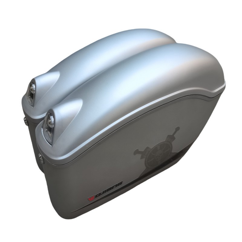 适用钱江风暴太子摩托车配件国四QJ150-3F左右侧箱挂箱边箱尾箱