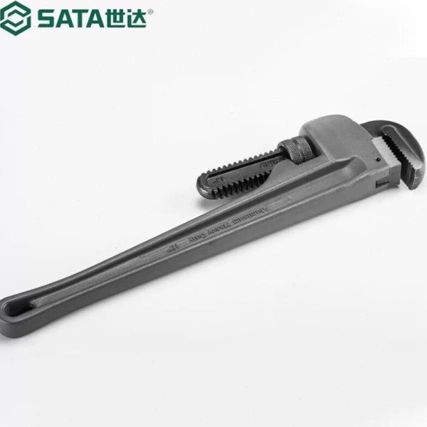 SATA工具铝合金管子钳家用小水管管丝管钳工具大号管钳70