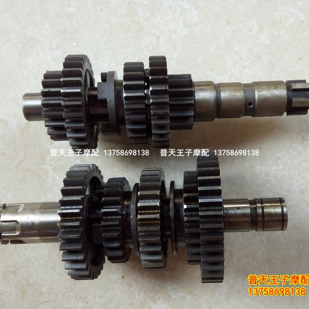 凯威 QJ250-L/J/H/XV250主副轴 档位齿 输出轴 主轴 副轴总成