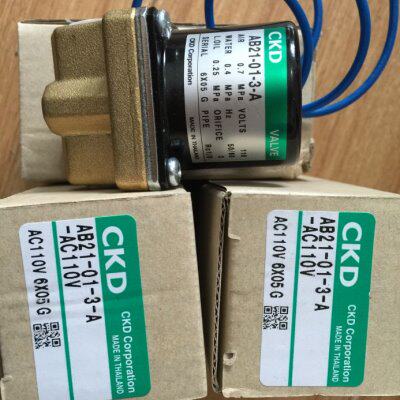 特价CKD电磁阀 AB21-01-3-A-AC110V AC220V AC100V，全新原装正