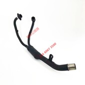 诺玛魅影255S摩托车排气管配件改装 隔热烟囱跑车消声器烟管防烫罩