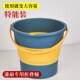 漆扇漂漆桶工具家用非遗漂漆颜料水缸摆摊加厚可折叠大号塑料水桶