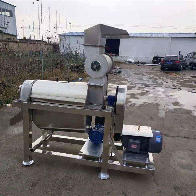 鲜果汁生产大型水果榨汁设备可调节式工业螺旋榨汁机