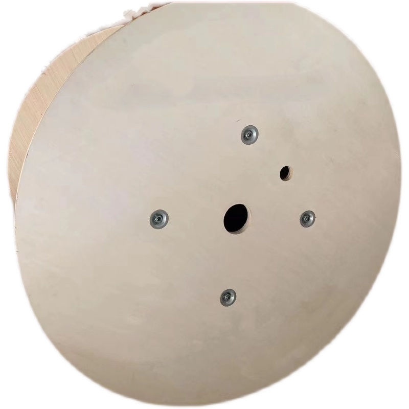 木轴木质绕线f盘胶合板光纤电缆盘白杨木实木绕线盘工字轮加工定