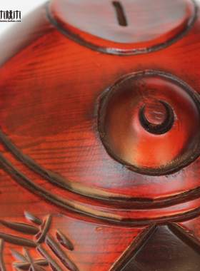 中式木存钱d罐满家送闺蜜结婚创意礼物酒柜装饰品摆设书房储蓄罐