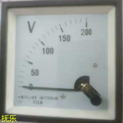指针直流电压表51C6-200V  100V 250V 300V 450V 500V 600V