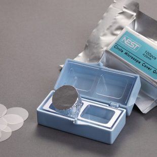 801008 盖玻片圆形爬片801007 801011 14mm细胞培养板用 NEST耐思