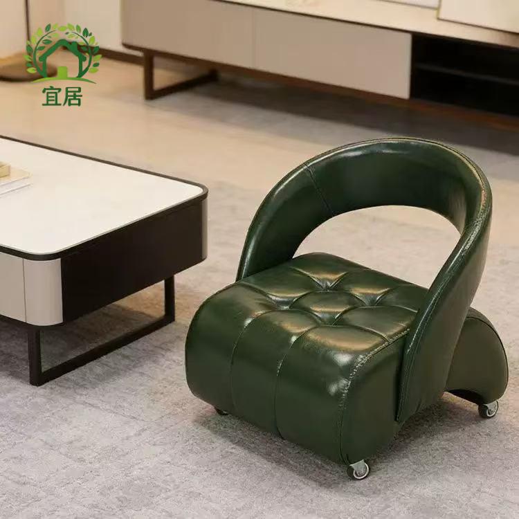 溜溜凳移动儿童沙发小矮凳网红耐用换鞋成人小凳子静音万向滑轮