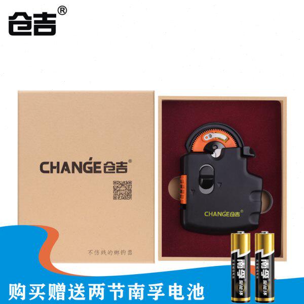 仓吉钓鱼手动电动绑钩器不伤线绑线全自动子线绑鱼钩器垂钓拴钩器