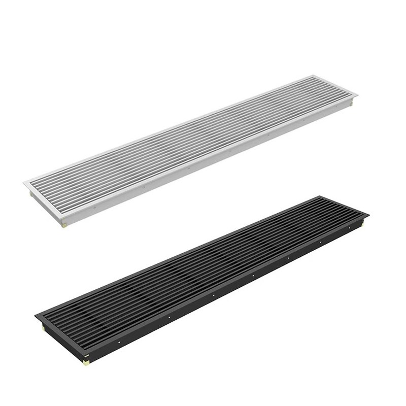 !极简无框隐藏石膏板10*w60换气扇长条线性北欧吊顶排风扇静音