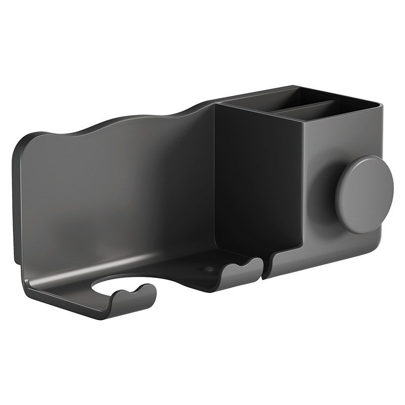 壁式吹风机置物架免打q孔卫生间电吹风支架浴室挂架风筒收纳厕所