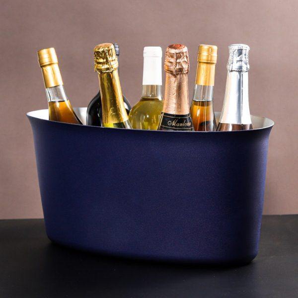 新款高档香槟桶创意大号船型冰酒桶餐厅红酒冰镇器酒吧ktv啤酒桶