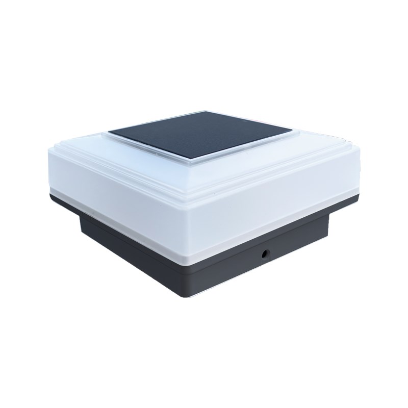 太阳能柱头灯别墅门柱灯户外防水庭院灯围L墙柱子灯庭院大门立柱