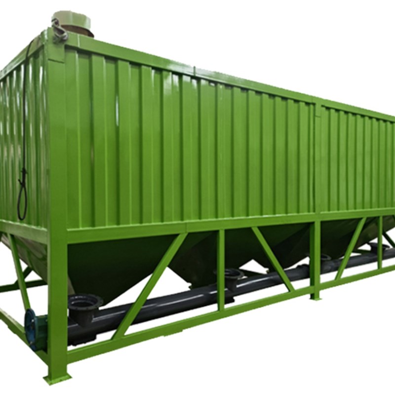 免基础方形移动式100吨散装D煤灰干粉卧式水泥仓立式储料罐